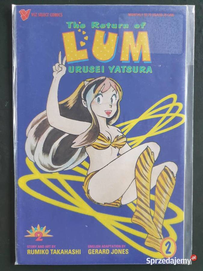 The Return Of LUM Urusei Yatsura 10 komiksów USA Gdynia