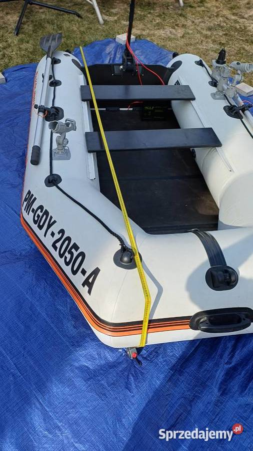 Ponton Kolibri 300 silnik osprzęt sonar uchwyty Gdynia