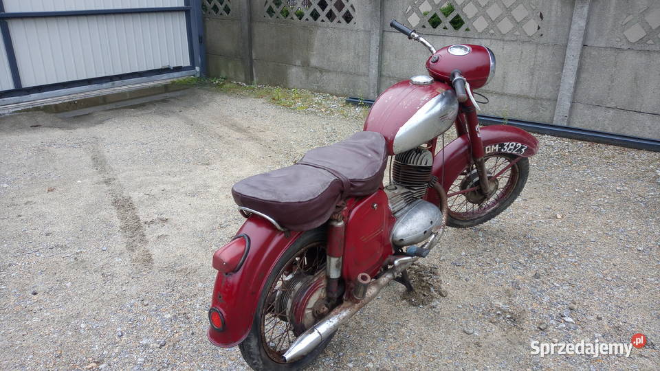 Jawa 175 zarejestrowana motobazarprl kujawsko-pomorskie Mogilno sprzedam