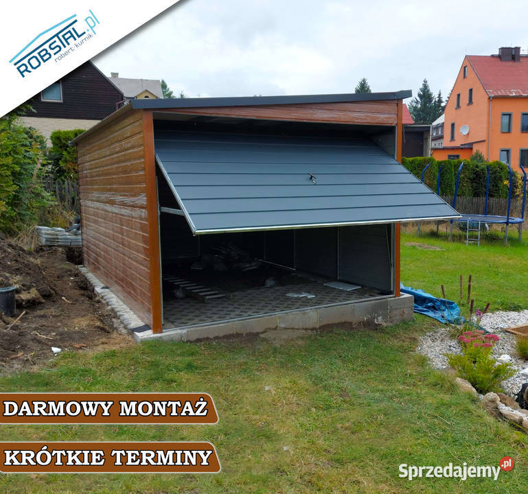 Garaż 3x5m ze spadem na BOK Mielec