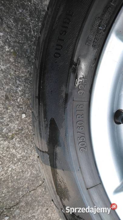 Felgi R16 aluminiowe Mitsubishi 4 sztuki Stan Zabrze