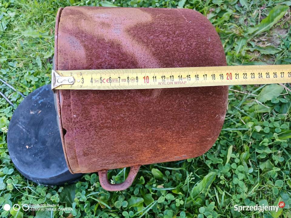 Kociołek żeliwny garnek żeliwny Bobrek sprzedam