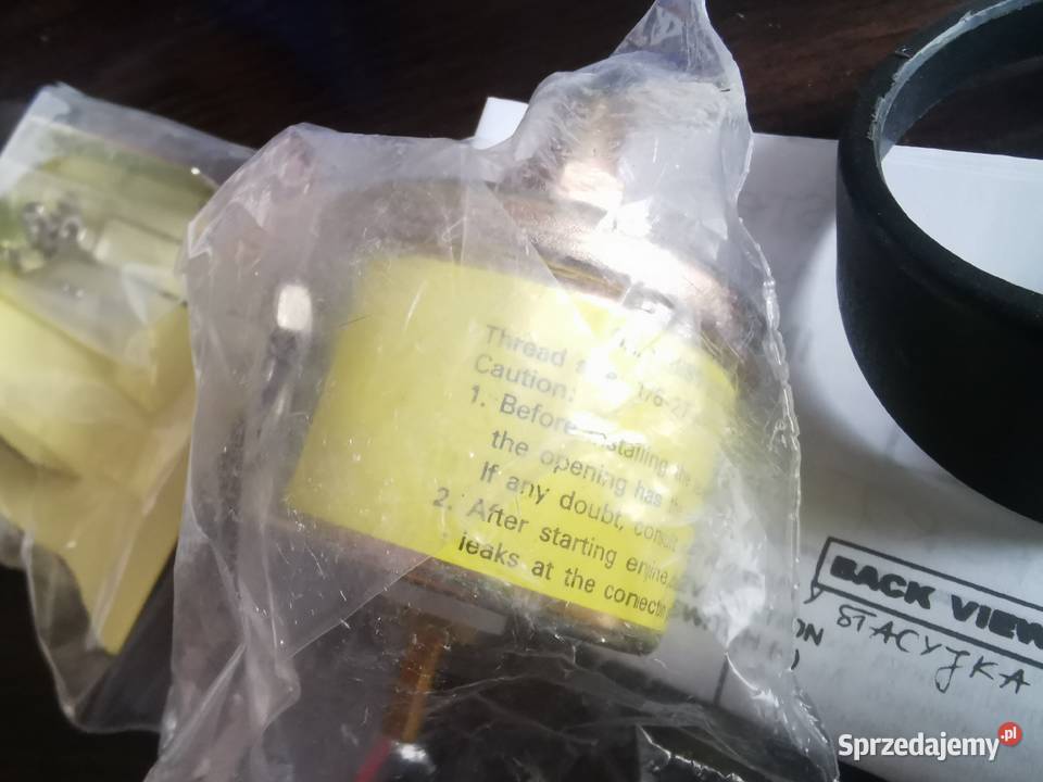 Zegar wskaźnik ciśnienia oleju 52mm Pozostałe Dąbrowa Górnicza