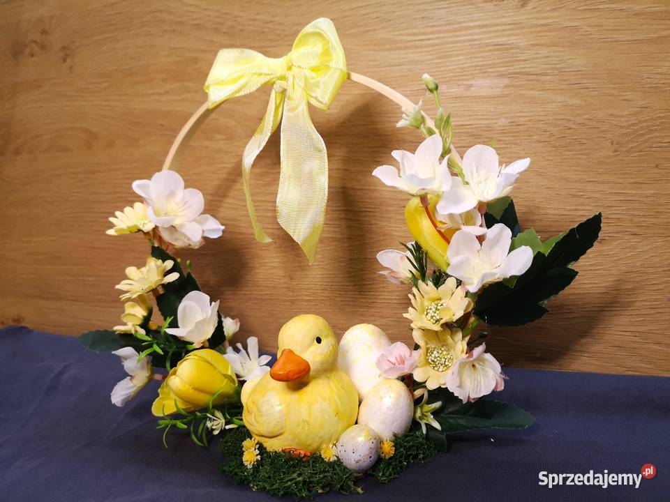 Stroik Wielkanocny na kole Kielce
