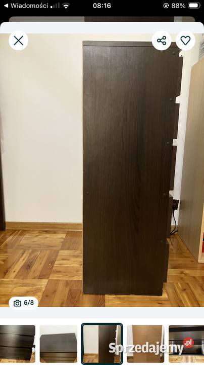 komoda ikea kullen 5 szuflad Kolbuszowa