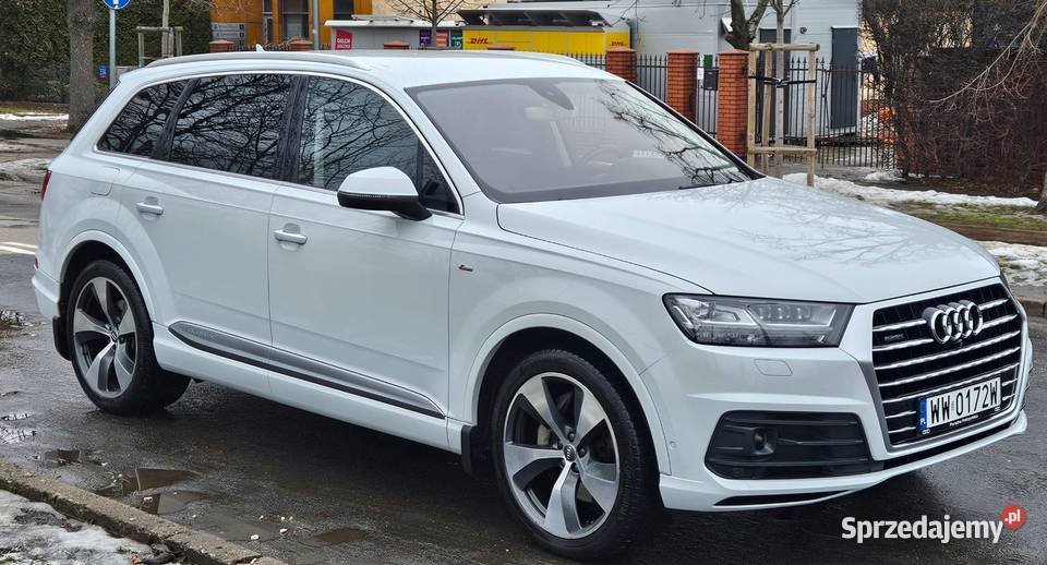 Sprzedam Audi Q7 30 TDI 7 os 272 160 2015r Warszawa