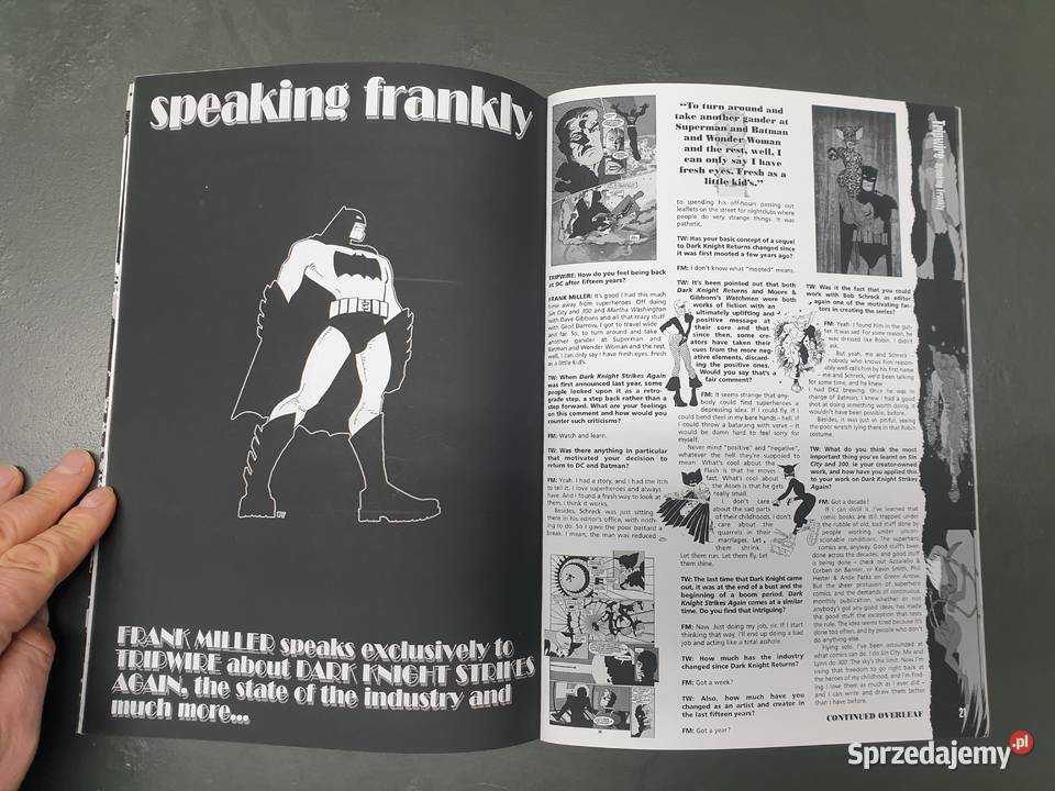 Trip Wire 2 Magazyn Komiksowy Frank Miller pomorskie Gdynia