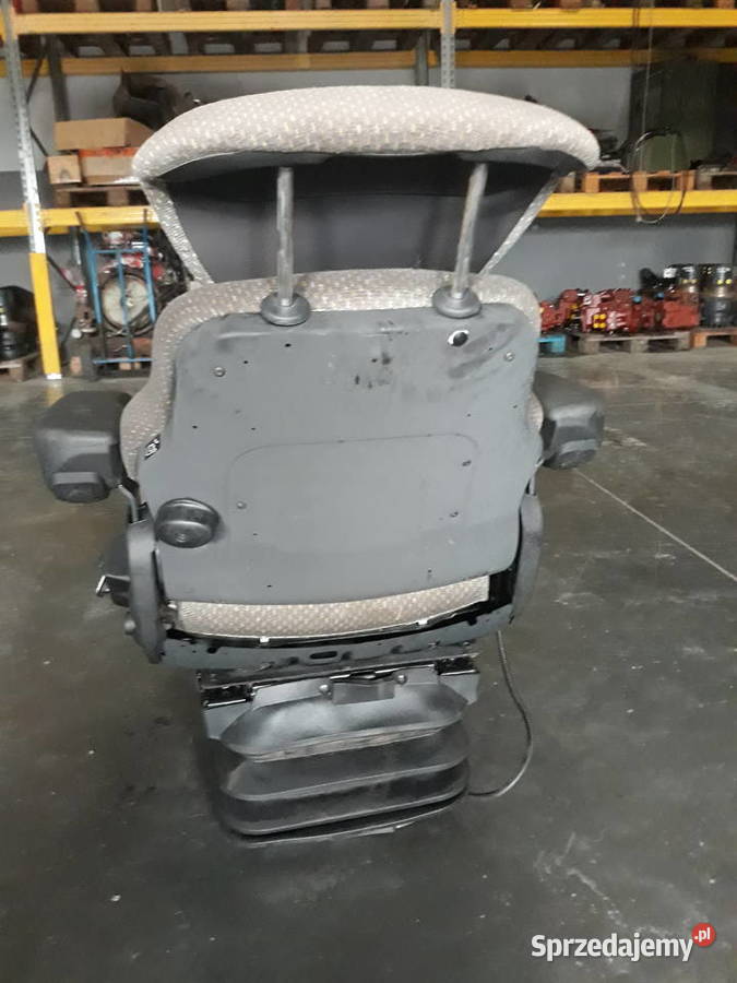 Siedzenie fotel operatora Grammer Błędów