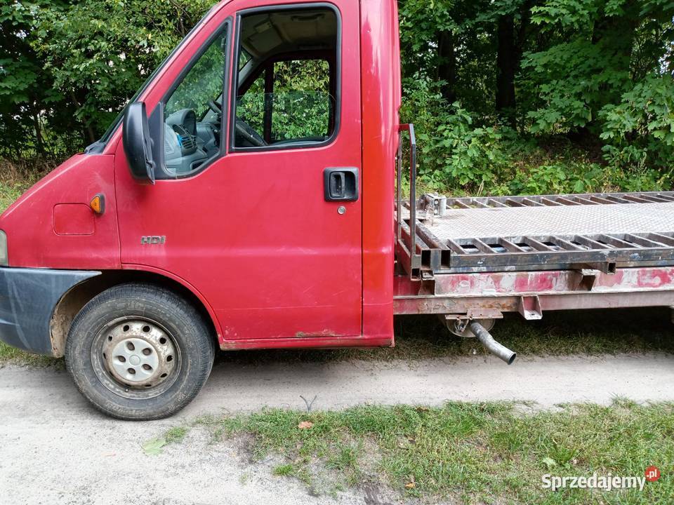 Laweta peugeot boxer 28hdi Napęd przednia oś Górno sprzedam