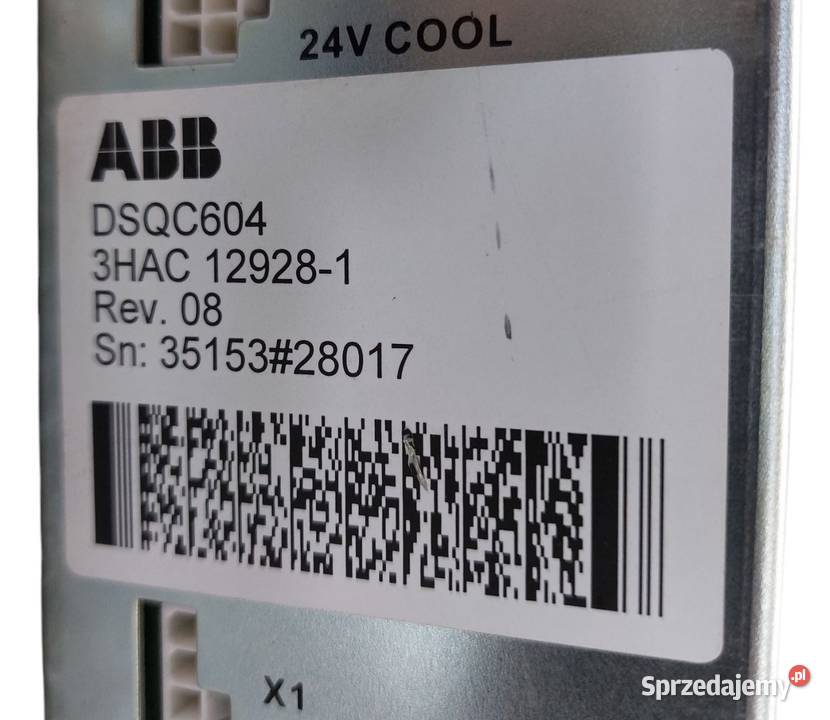ABB DSQC 604 3HAC129281 IRC5 Gorzów Wielkopolski
