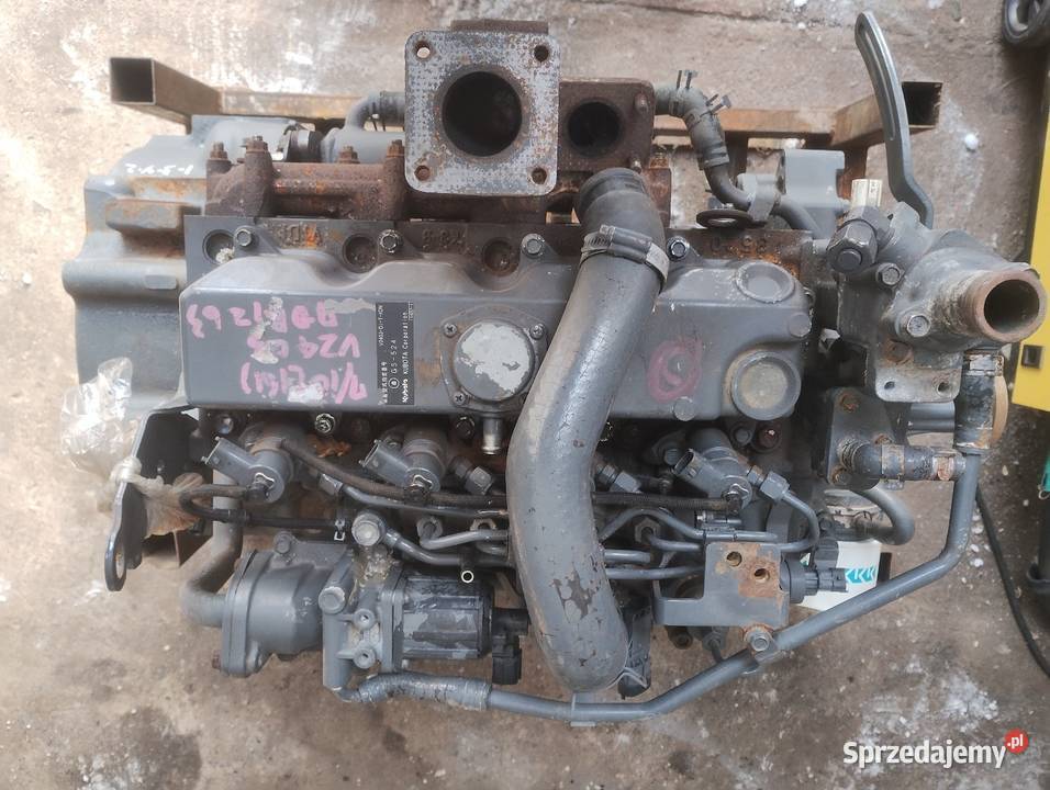 Silnik do koparki 4 cylindrowy Kubota V2403 mazowieckie Słowiki Stare