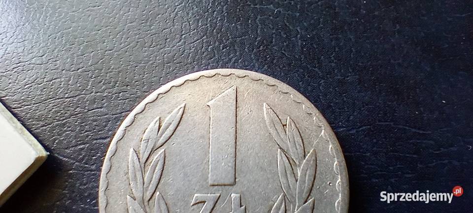 Stare monety 1 złoty 1957 PRL Polska Numizmatyka Lesko