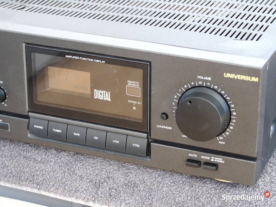 Wzmacniacz Uniwersum 440 Wat sprawny i mocny Jasło