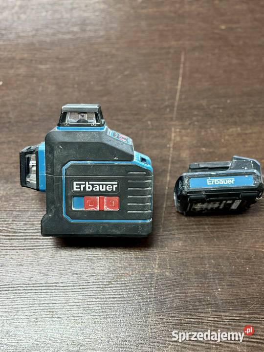 Poziomica laserowa akumulatorowa Erbauer eim6 Elbląg sprzedam