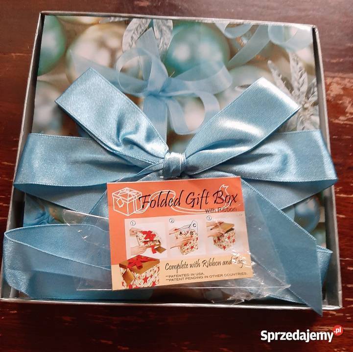 Oryginalne do złożenia zenia pudełko na święta