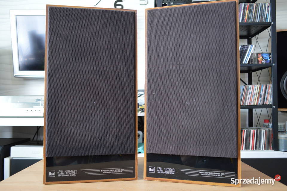 Solidne HiFi DUAL CL1230 Przestrzenne Naturalne podkarpackie Haczów
