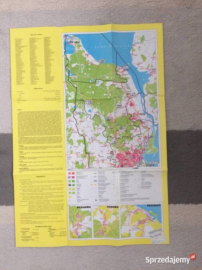 2743 Police Plan Miasto I Szczecin sprzedam