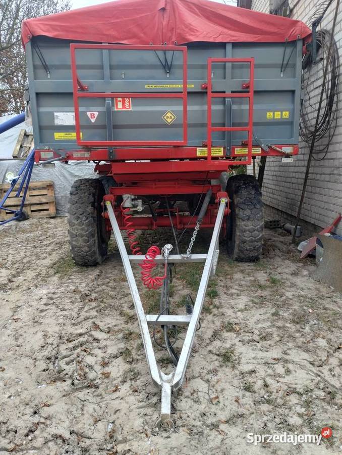 Przyczepa hl6011 dwustronny wywrot Gorzków-Osada