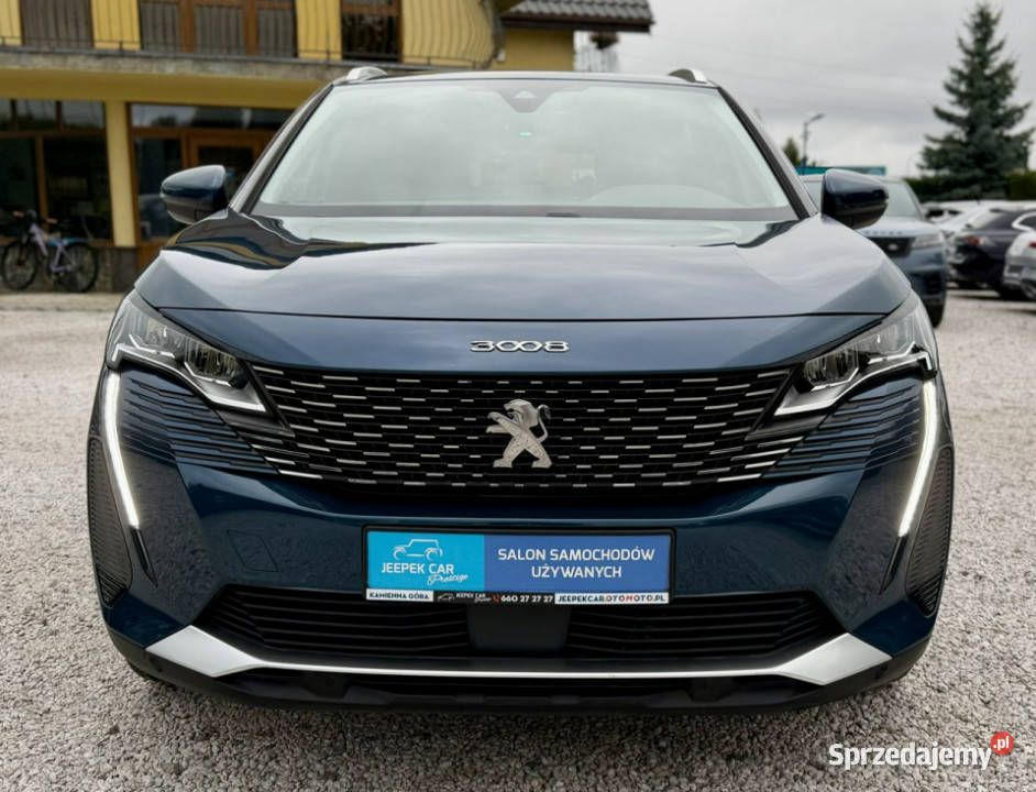 Peugeot 3008 AllurePluginBogata wersjaGwarancja autoalarm 3008 Kamienna Góra