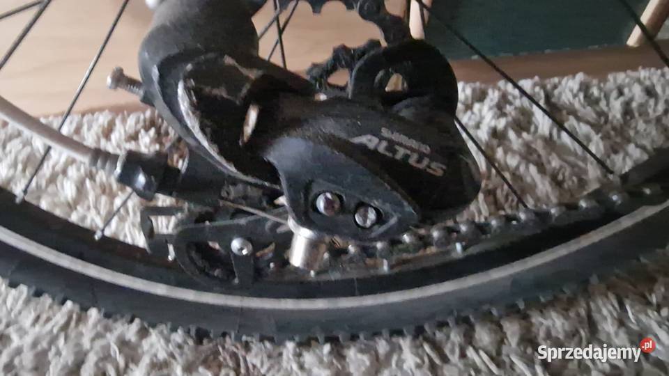 Rower MTB 24 KARBON Shimano 3x8 Tarcze dziecka