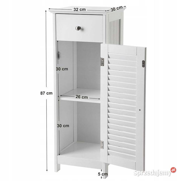 Szafka Songmics BBC43WT biała 30x32x871 Gorzyce Wielkie