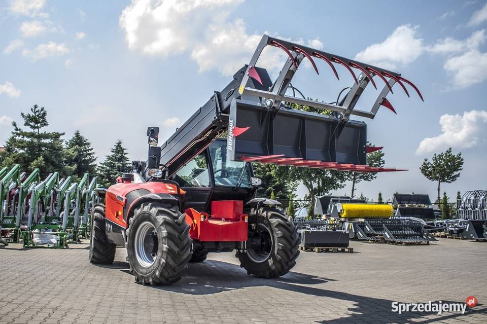 Chwytak krokodyl do bobornika do Ładowarki Jcb nieuszkodzony Mroczków Duży