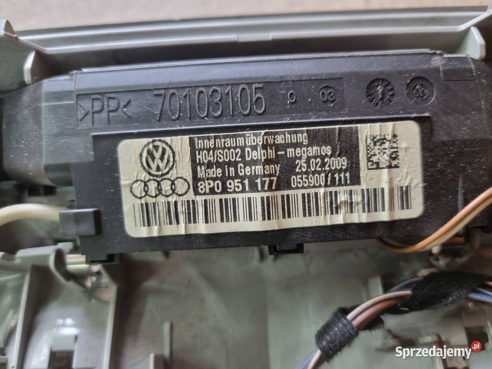lampka podsufitki oświetlenie kabiny audi a3 8p Oświetlenie kabiny wielkopolskie Rakoniewice
