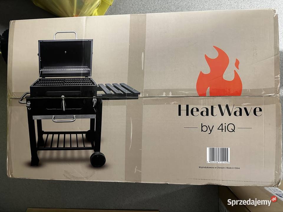 grill węglowy z żeliwnym rusztem termometr mazowieckie Warszawa