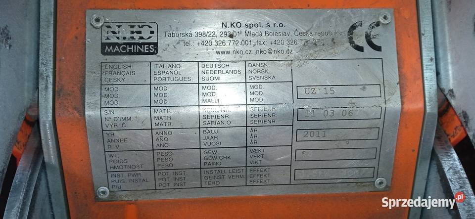 Ukosowarka automatyczna NKO UZ 15