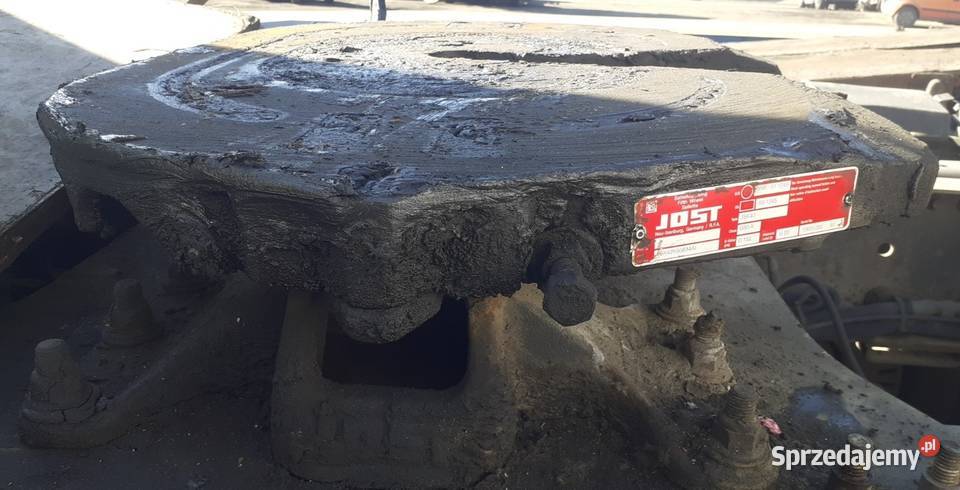 Siodło JOST typ JSK40 razem z podstawą kompletne