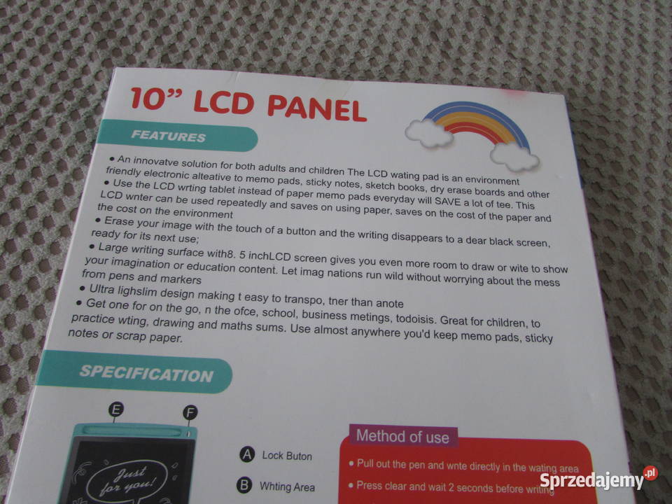 Tablet graficzny do rysowania tablica lcd tablet Kraków