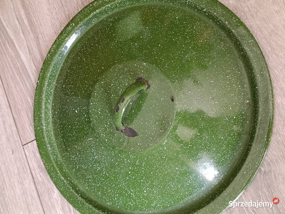 pokrywki emaliowane do garnków komplet sprzedam