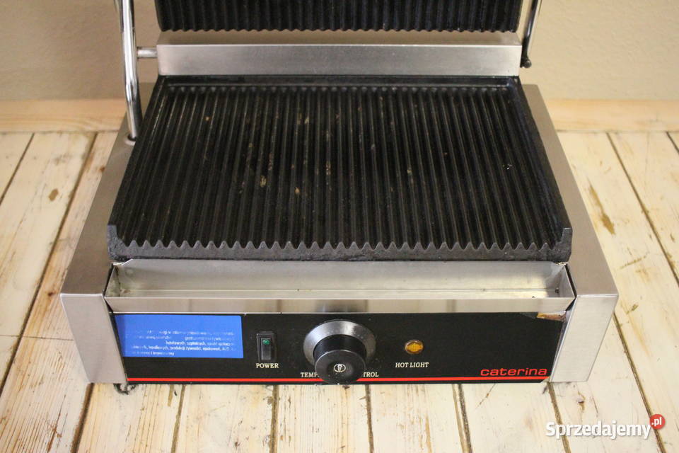 Grill kontaktowy rylfowany elektryczny Stalgast Pszczyna