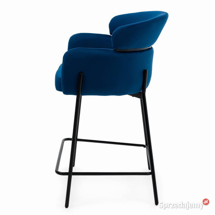 Hoker Tapicerowany Bolzano Granatowy Wysyłka 24H Tarchały Małe