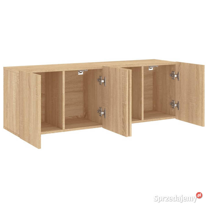 Ścienne szafki TV 2 dąb sonoma 60x30x41 WM836943 Warszawa