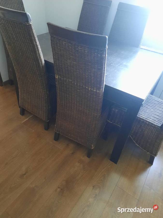 6krzesel ratanowych