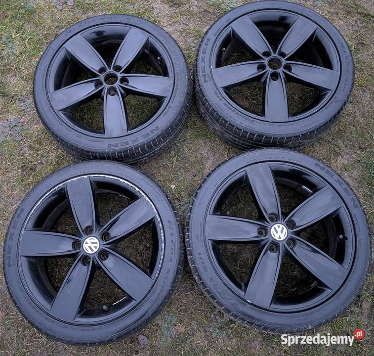 Felgi koła alufelgi 5x100 17 opony 21540r17 vag łódzkie Lututów