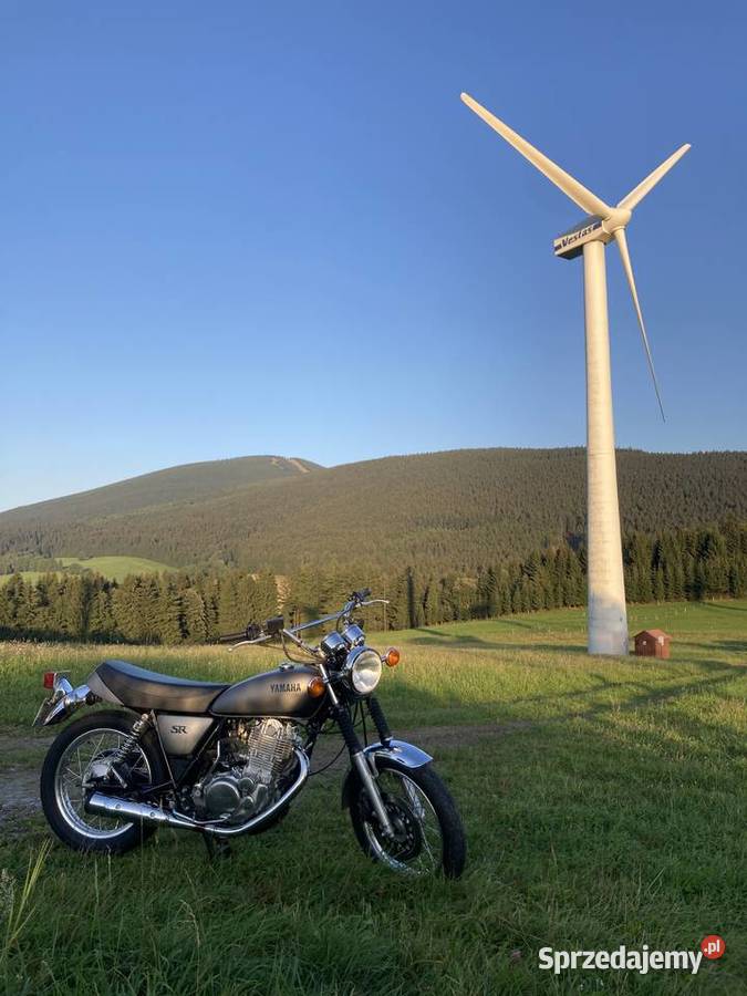 Reflektor Lampa Yamaha SR400 z uchwytami Cafe Brzeźce