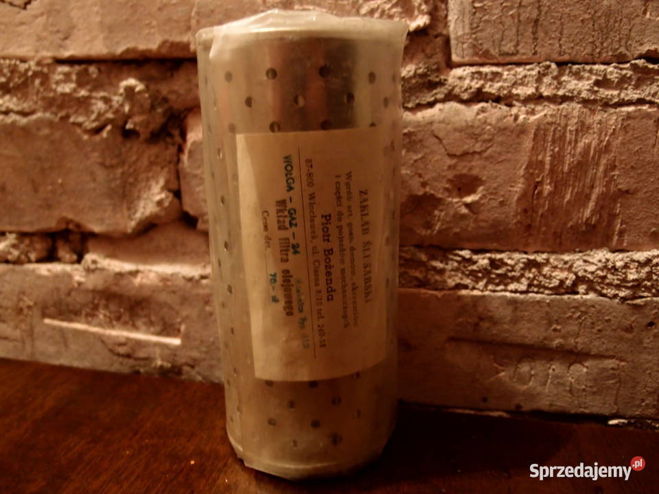 Wkład filtra olejowego Wołga Gaz 24 Łódź sprzedam