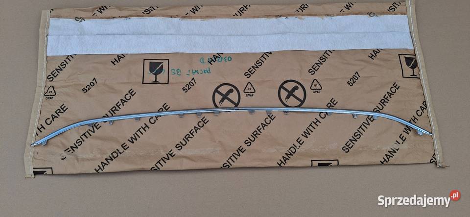 VW PASSAT B8 LISTWA CHROM KRATKI ZDERZAKA PRZÓD lubuskie