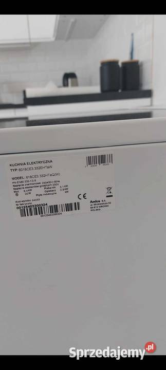 Kuchenka elektryczna Warszawa