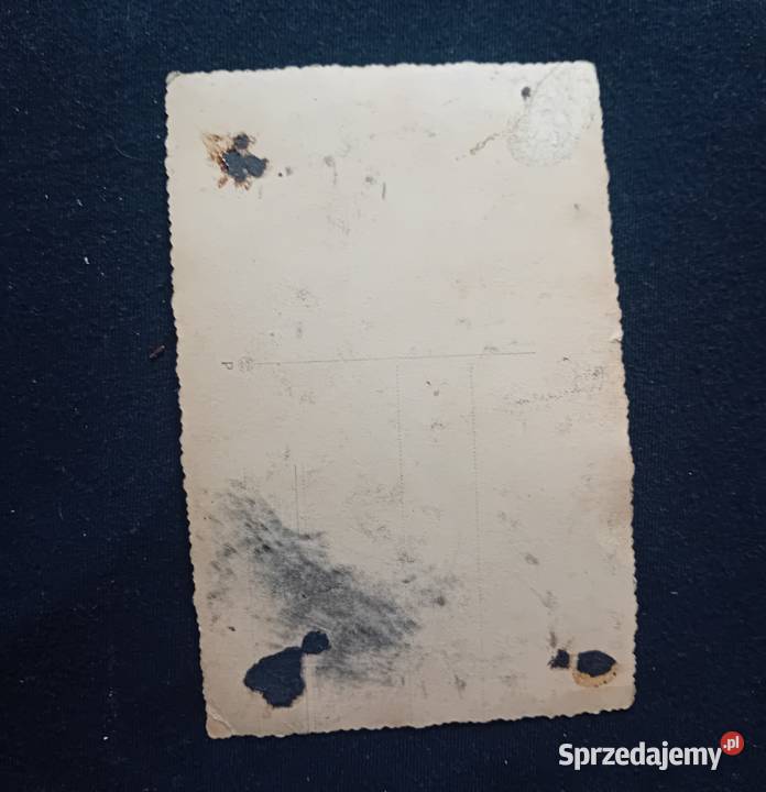 Stara fotografia żolnierze Wojska Polskiego lata Koźminek