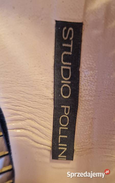 Damskie BUTY wizytowe Pollini czarne lakierki Lublin