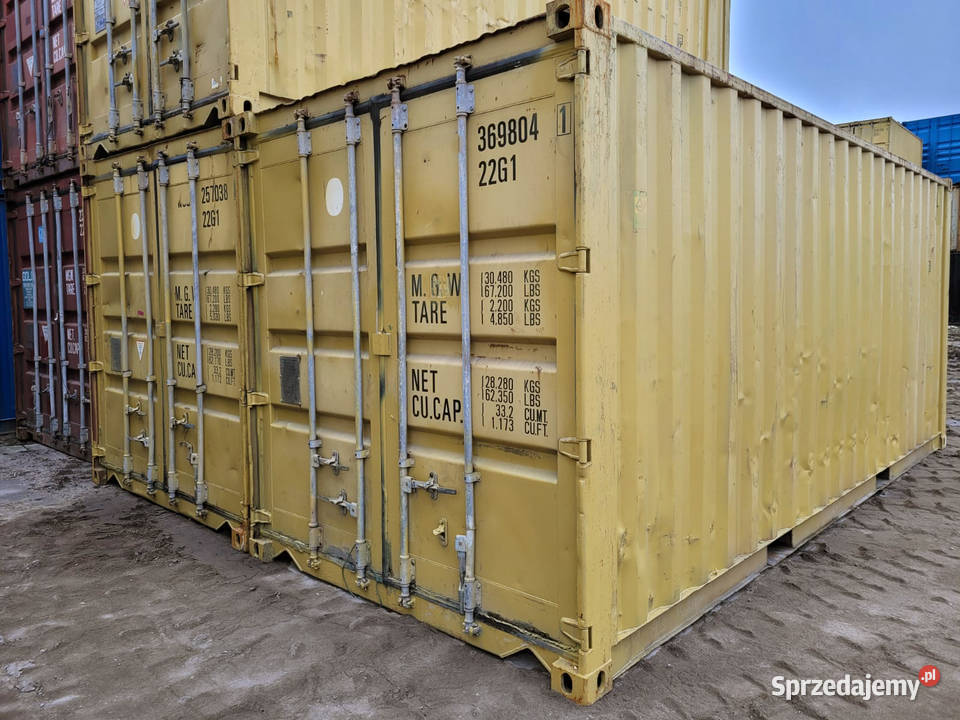 Magazyny kontenery morskie 20DC DV Kokoszki