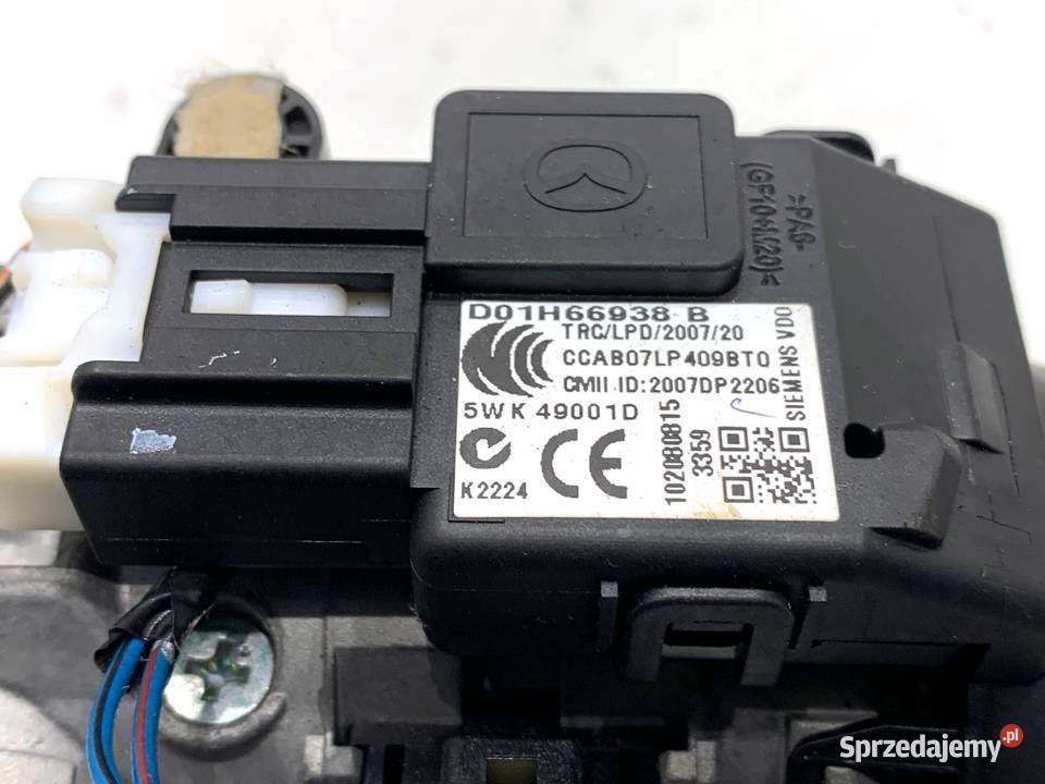 STACYJKA MAZDA 2 DE D01H66938 13 86 0715 KLUCZYK Stacyjki i kluczyki