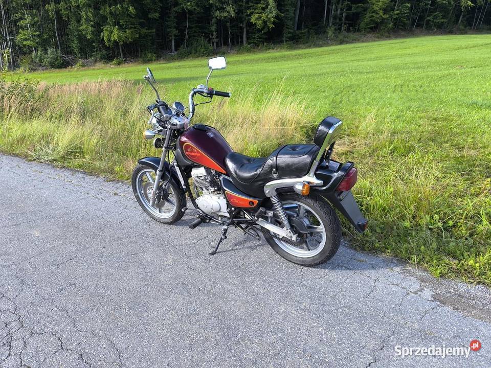 Hyosung GA Chopper 125 niski przebieg Kat A1 B 124cm3 Iłowa