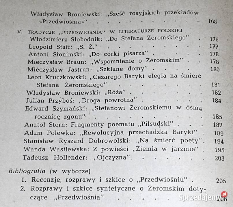 Przedwiośnie Stefana Żeromskiego Henryk lubelskie Chełm sprzedam
