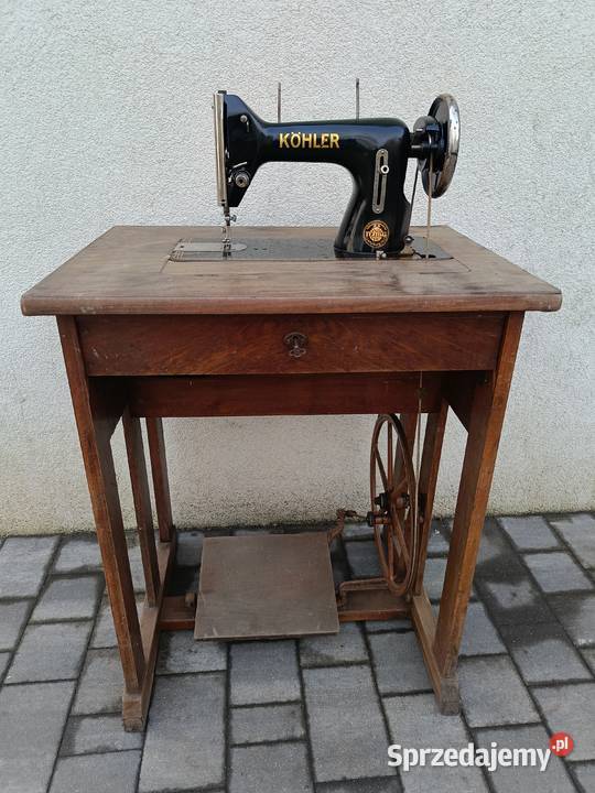 Stara maszyna do szycia KOHLER Pranie i sprzątanie lubuskie Zielona Góra