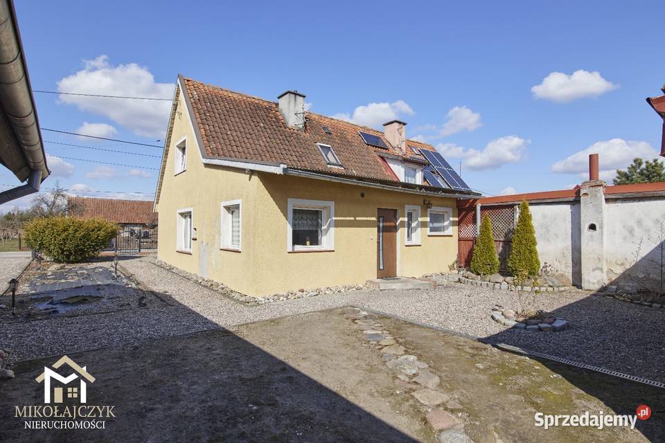 Dom bliźniak w Sępopolu duży garaż uroczą warmińsko-mazurskie Sępopol sprzedam