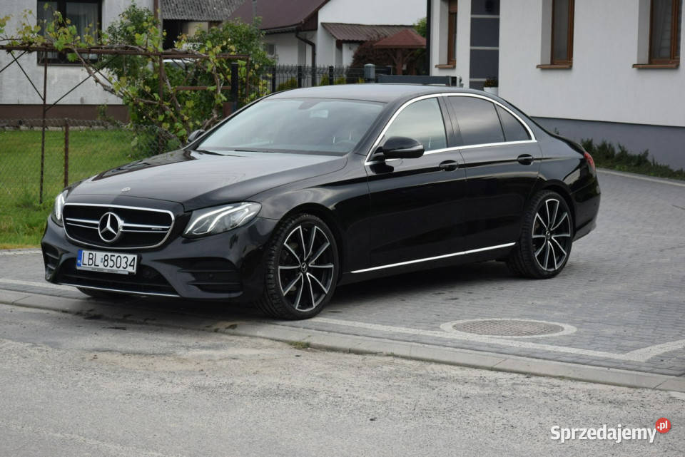 Mercedes E 200 20D 2019r AMG Super Stan 191000km Majdan Sieniawski
